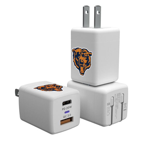 Chicago Bears 1946 Historic Collection Insignia USB A/C Charger-0