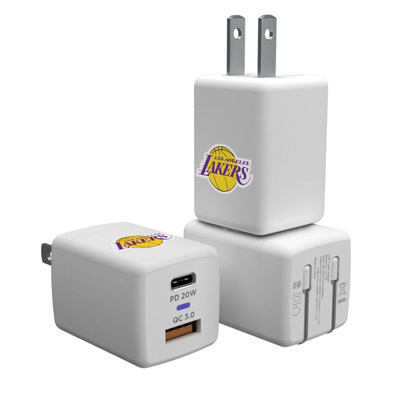 Los Angeles Lakers Insignia USB A/C Charger-0