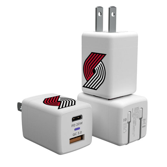 Portland Trail Blazers Insignia USB A/C Charger-0