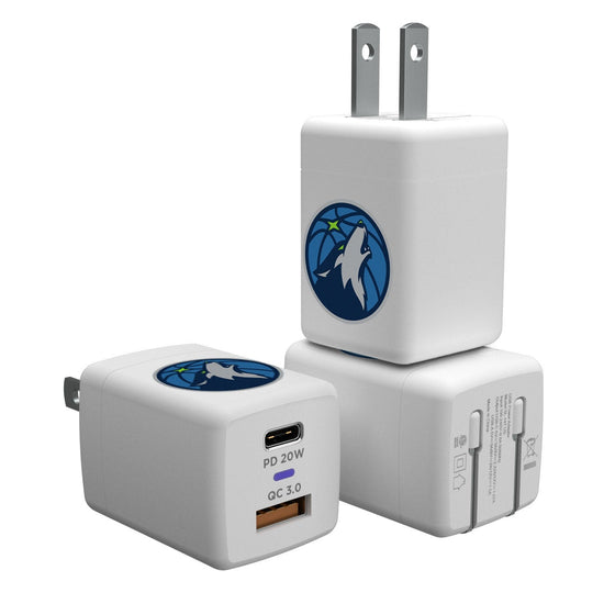 Minnesota Timberwolves Insignia USB A/C Charger-0