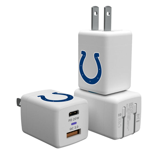 Indianapolis Colts Insignia USB A/C Charger - 757 Sports Collectibles