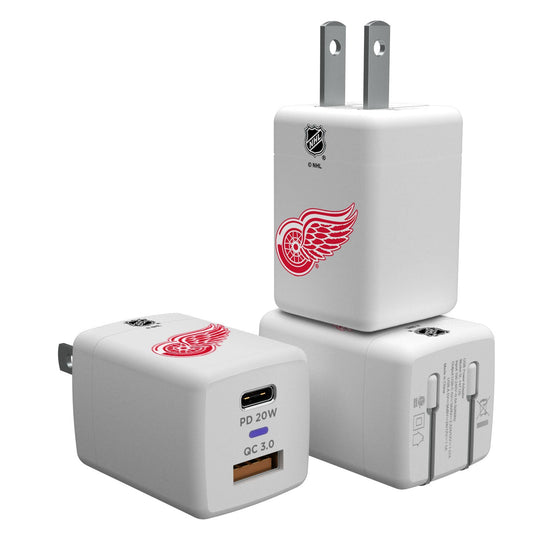 Detroit Red Wings Insignia USB-C Charger-0