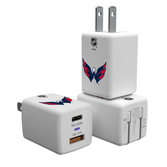 Washington Capitals Insignia USB A and C Charger-0