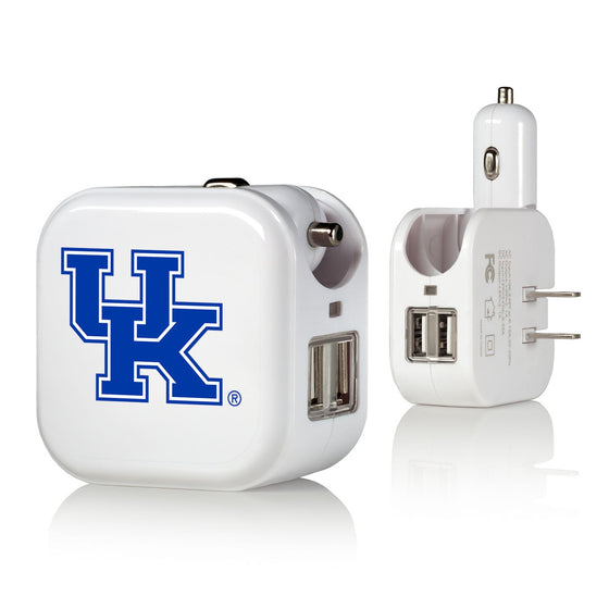 Kentucky Wildcats Insignia 2 in 1 USB Charger-0