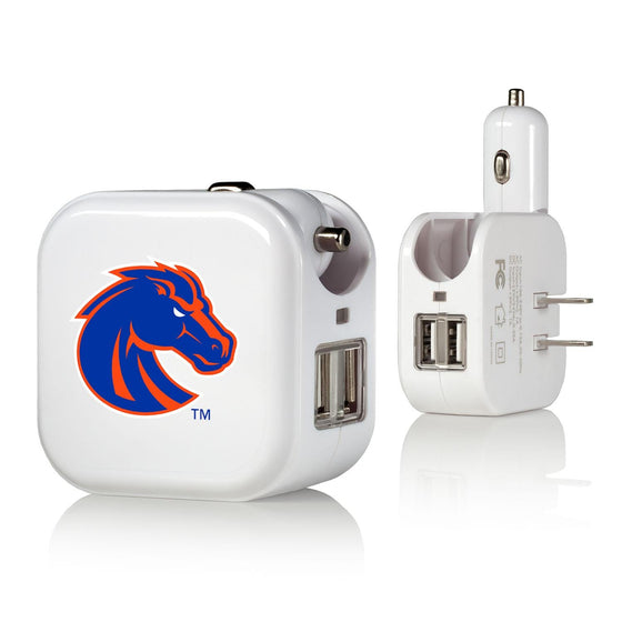 Boise State Broncos Insignia 2 in 1 USB Charger-0