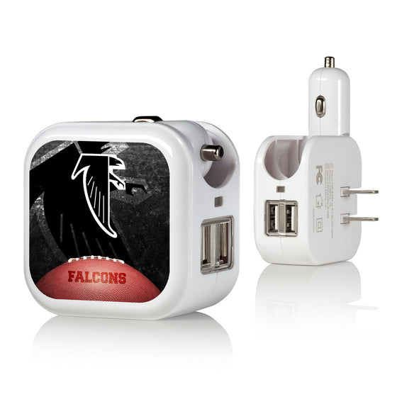 Atlanta Falcons Classic  Legendary 2 in 1 USB Charger - 757 Sports Collectibles