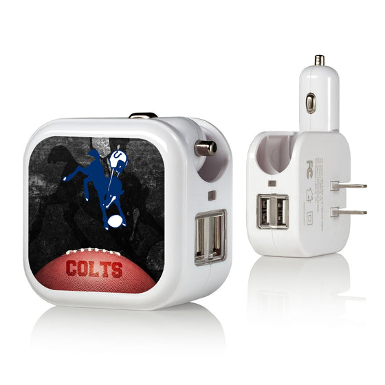 Baltimore Colts 1946 Historic Collection Legendary 2 in 1 USB Charger - 757 Sports Collectibles