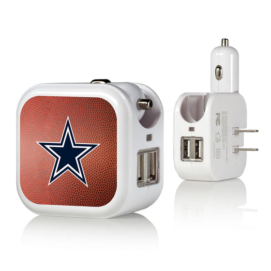 Dallas Cowboys Football 2 in 1 USB Charger-0