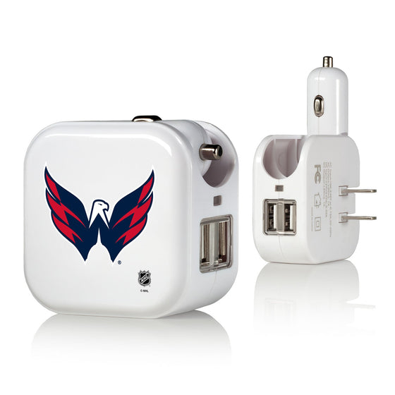 Washington Capitals Insignia 2 in 1 USB Charger-0
