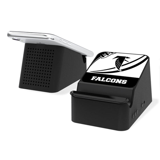 Atlanta Falcons Classic  Passtime Wireless Charging Station and Bluetooth Speaker - 757 Sports Collectibles