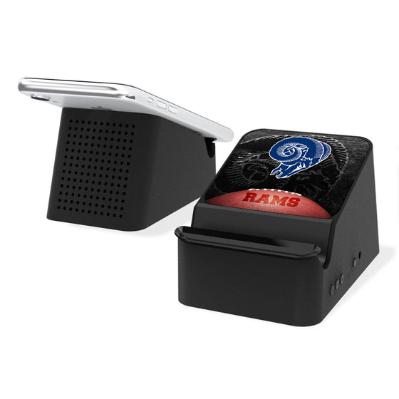 Los Angeles Rams Legendary Wireless Charging Station and Bluetooth Speaker - 757 Sports Collectibles