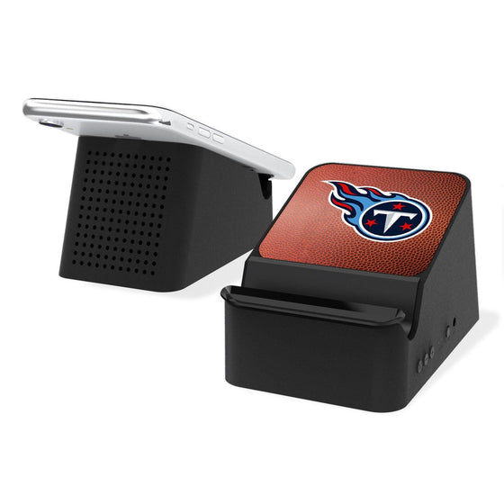 Tennessee Titans Football Wireless Charging Station and Bluetooth Speaker-0