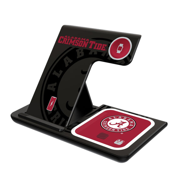 Alabama Crimson Tide Tilt 3 in 1 Charging Station-0