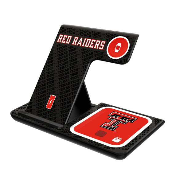 Texas Tech Red Raiders Tilt 3 in 1 Charging Station-0