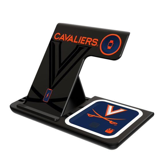 Virginia Cavaliers Tilt 3 in 1 Charging Station-0