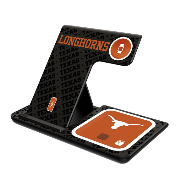 Texas Longhorns Tilt 3 in 1 Charging Station-0