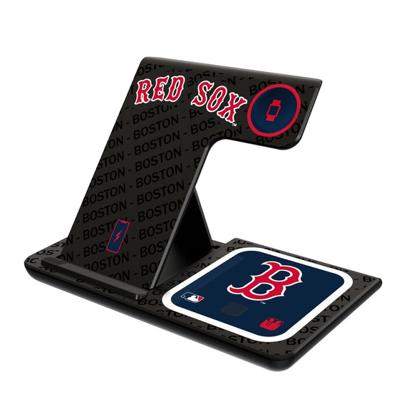 Boston Red Sox Tilt 3 in 1 Charging Station - 757 Sports Collectibles