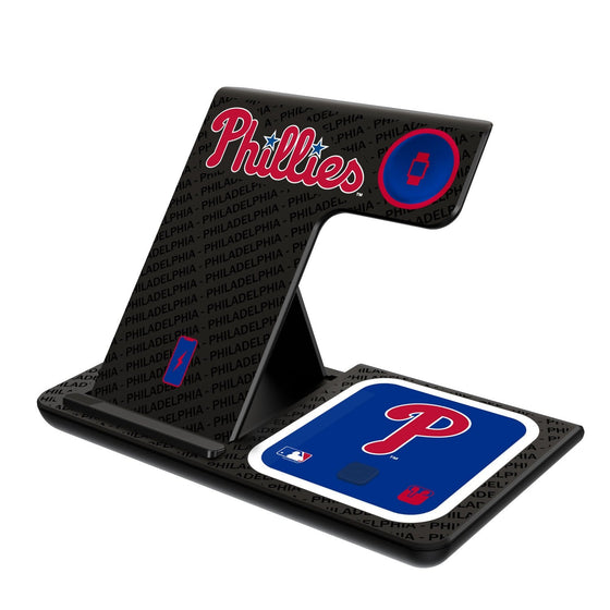 Philadelphia Phillies Tilt 3 in 1 Charging Station - 757 Sports Collectibles