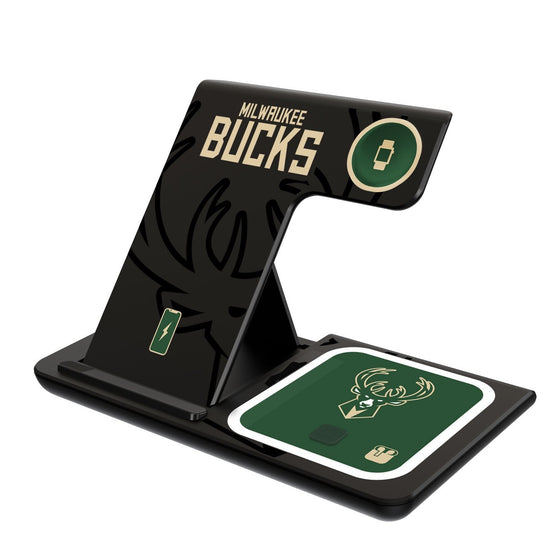 Milwaukee Bucks Tilt 3 in 1 Charging Station-0