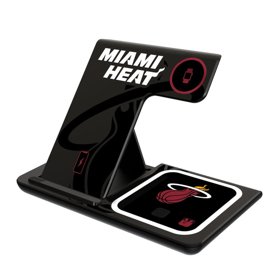 Miami Heat Tilt 3 in 1 Charging Station-0