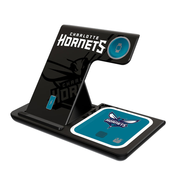 Charlotte Hornets Tilt 3 in 1 Charging Station-0