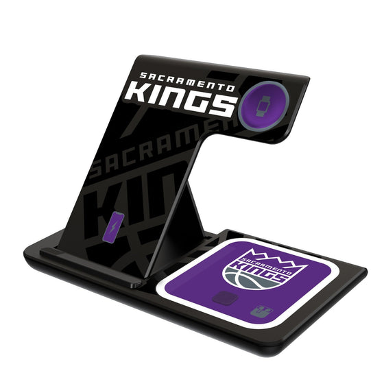 Sacramento Kings Tilt 3 in 1 Charging Station-0