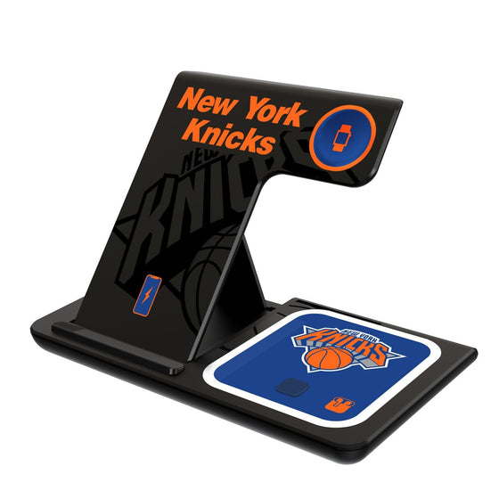 New York Knicks Tilt 3 in 1 Charging Station-0