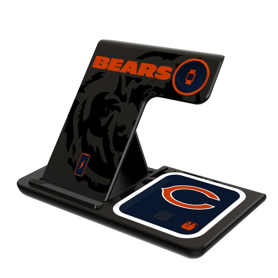 Chicago Bears Tilt 3 in 1 Charging Station - 757 Sports Collectibles