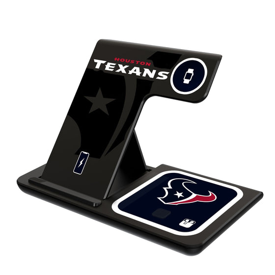 Houston Texans Tilt 3 in 1 Charging Station - 757 Sports Collectibles