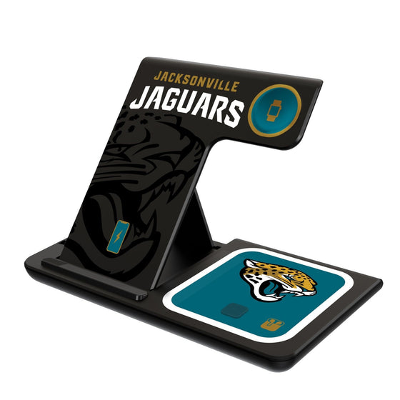 Jacksonville Jaguars Tilt 3 in 1 Charging Station - 757 Sports Collectibles