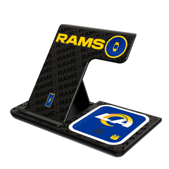 Los Angeles Rams Tilt 3 in 1 Charging Station - 757 Sports Collectibles