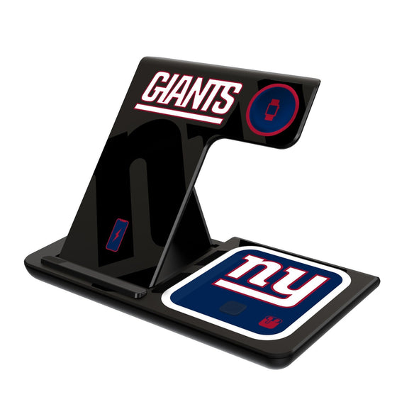 New York Giants Tilt 3 in 1 Charging Station - 757 Sports Collectibles