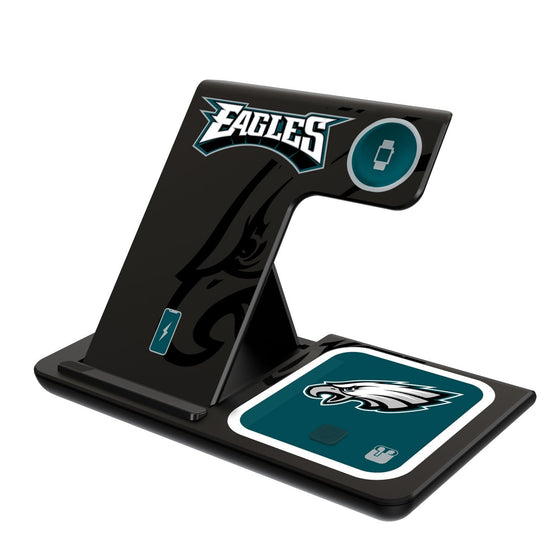 Philadelphia Eagles Tilt 3 in 1 Charging Station - 757 Sports Collectibles