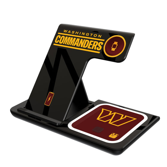 Washington Commanders Tilt 3 in 1 Charging Station - 757 Sports Collectibles