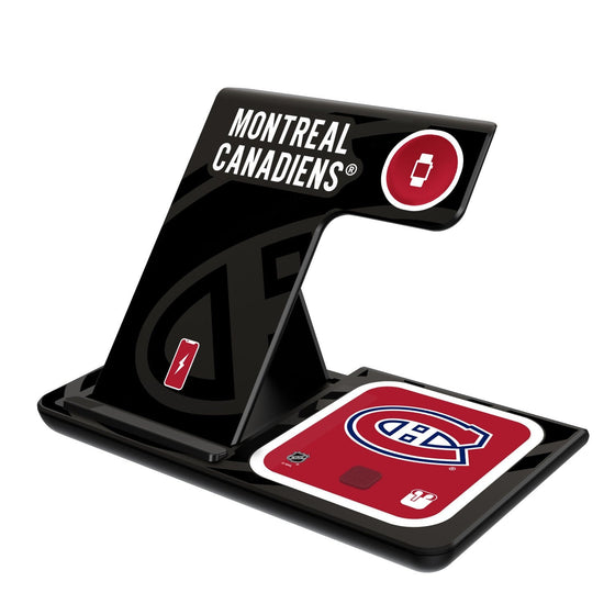 Montreal Canadiens Tilt 3 in 1 Charging Station-0