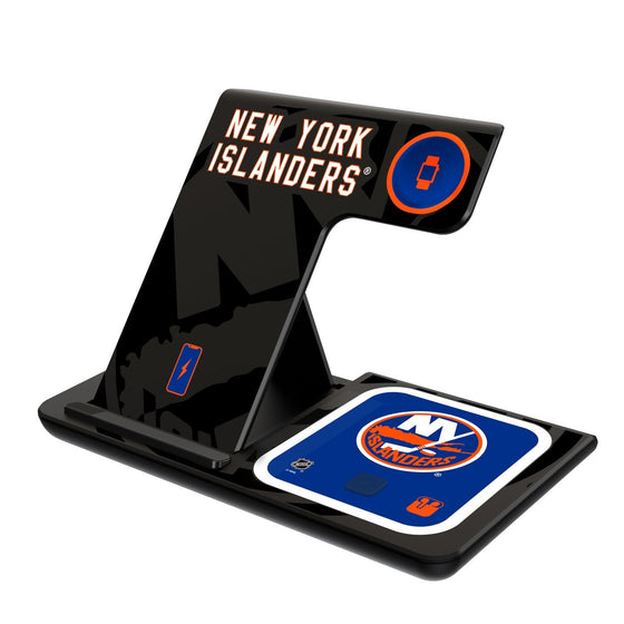 New York Islanders Tilt 3 in 1 Charging Station-0