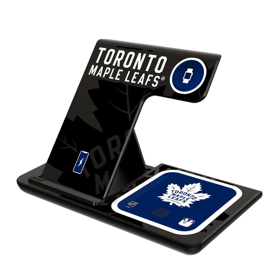 Toronto Maple Leafs Tilt 3 in 1 Charging Station-0