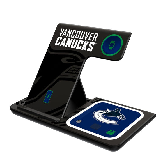 Vancouver Canucks Tilt 3 in 1 Charging Station-0