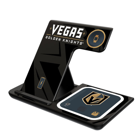 Vegas Golden Knights Tilt 3 in 1 Charging Station-0