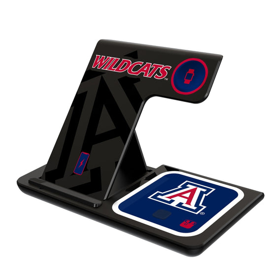 Arizona Wildcats Tilt 3 in 1 Charging Station-0