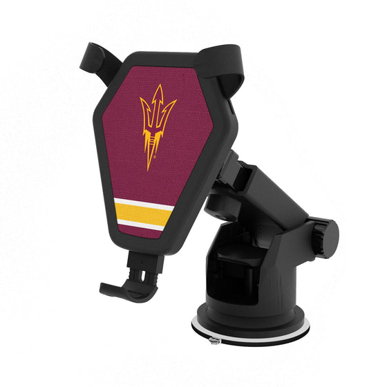 Arizona State Sun Devils Stripe Wireless Car Charger-0