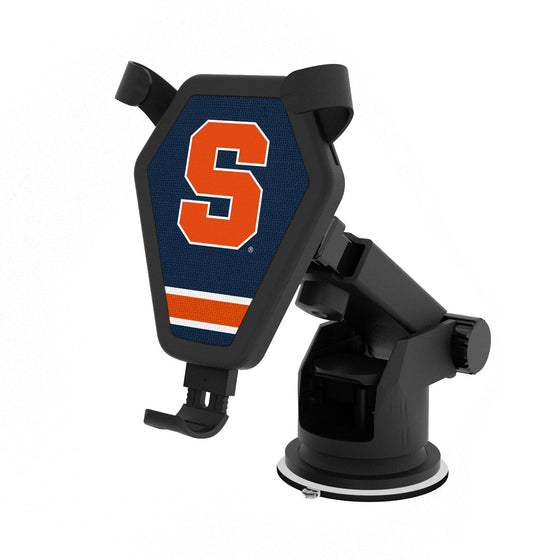 Syracuse Orange Stripe Wireless Car Charger-0