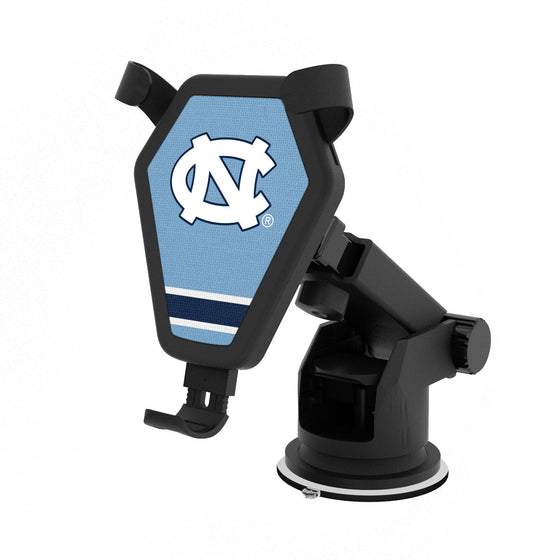 North Carolina Tar Heels Stripe Wireless Car Charger-0