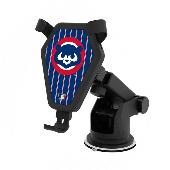 Chicago Cubs Home 1979-1998 - Cooperstown Collection Pinstripe Wireless Car Charger - 757 Sports Collectibles