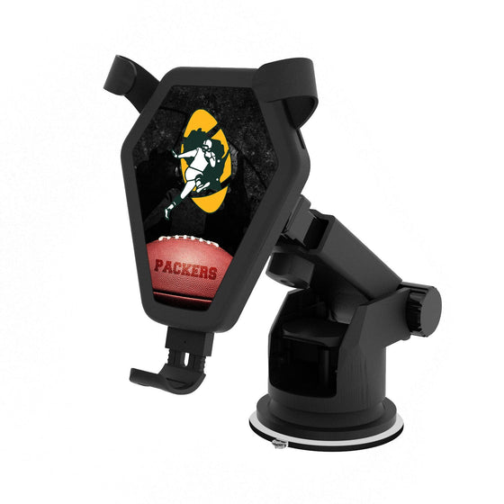 Green Bay Packers Historic Collection Legendary Wireless Car Charger - 757 Sports Collectibles