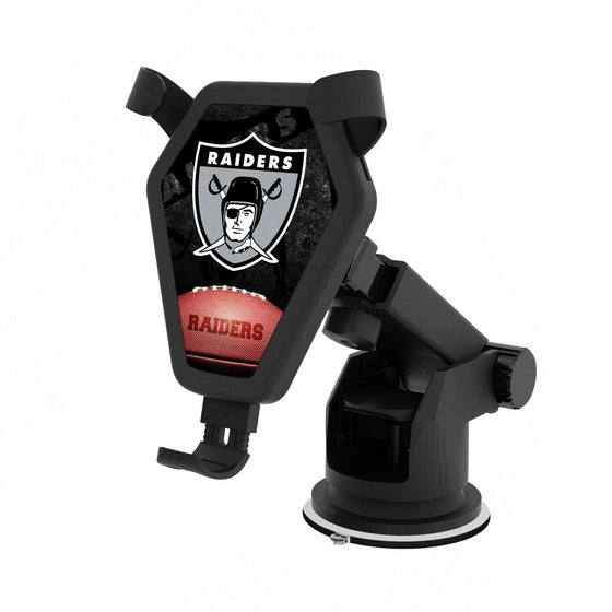 Oakland Raiders 1963 Historic Collection Legendary Wireless Car Charger - 757 Sports Collectibles