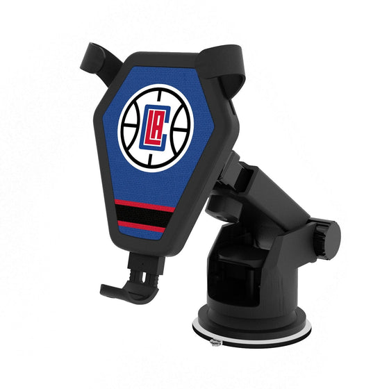 Los Angeles Clippers Stripe Wireless Car Charger-0