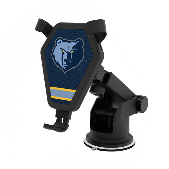 Memphis Grizzlies Stripe Wireless Car Charger-0