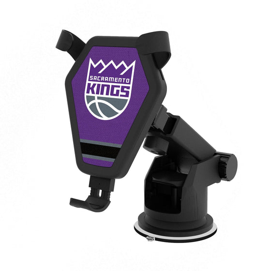 Sacramento Kings Stripe Wireless Car Charger-0