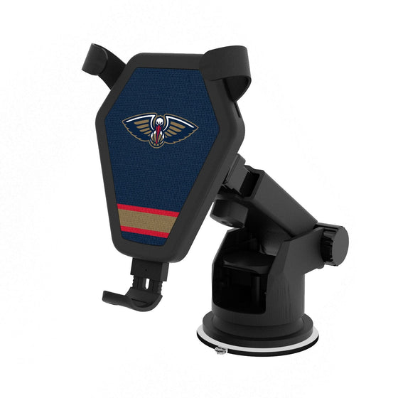 New Orleans Pelicans Stripe Wireless Car Charger-0